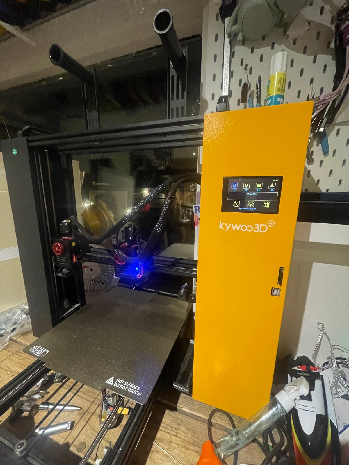 Kywoo3D Tycoon IDEX – Voor de knutselaar / onderdelen, Computers en Software, Ophalen, Gebruikt, Ingebouwde Wi-Fi, Filament