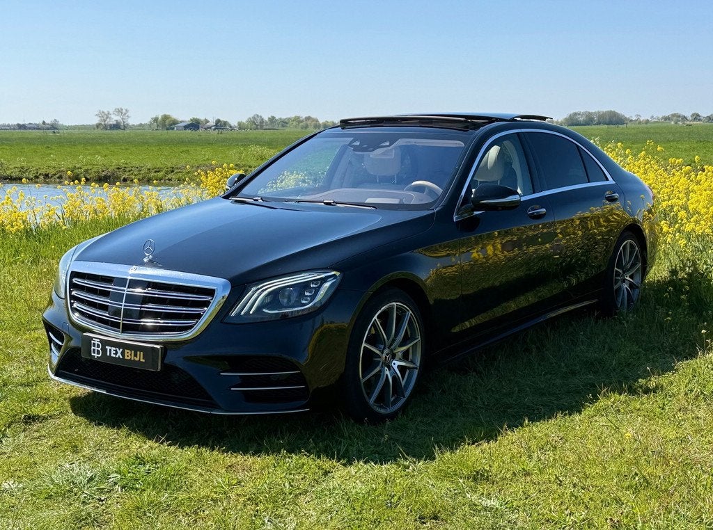 Mercedes-Benz S-klasse 450 4Matic Lang Premium Plus, Auto's, Mercedes-Benz, Automaat, Gebruikt, Bedrijf, Sedan