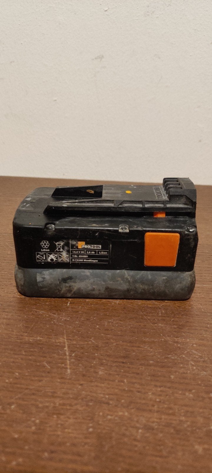 Protool (Festool) accu batterij 15v 14,4 2,6ah werkt goed!, Ophalen of Verzenden, Boor- en Schroefmachine