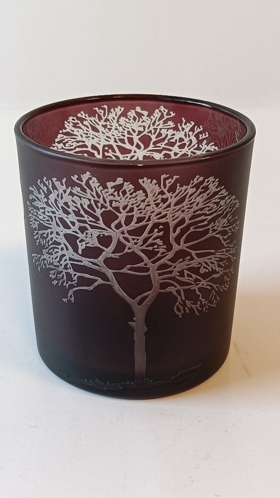 Rasteli waxinelicht houder tree rosewood, Huis en Inrichting, Waxinelichthouder, Nieuw, Ophalen of Verzenden, Glas