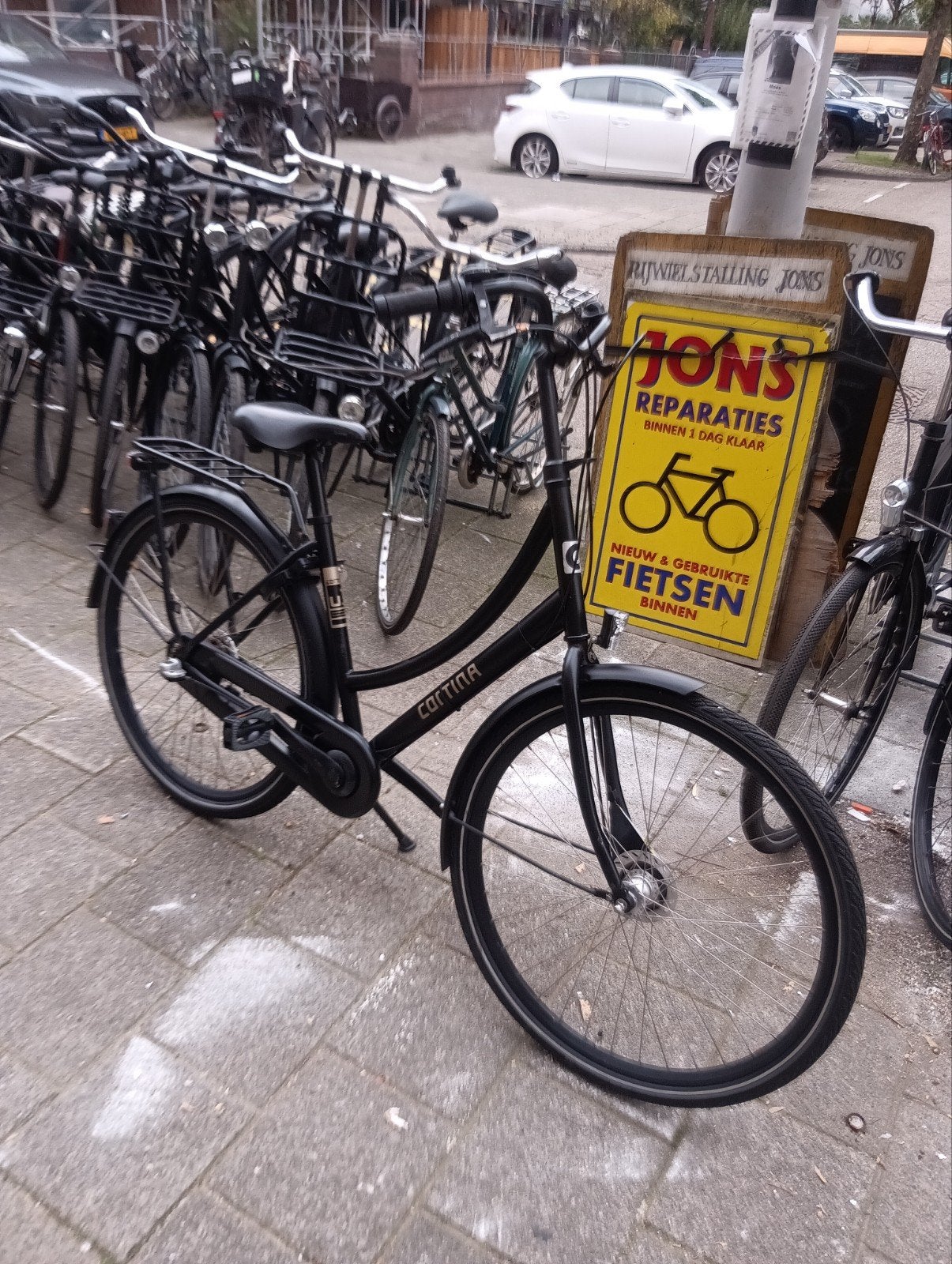 Cortina u1 damesfiets 28 inch 3 versnelling & handrem, Versnellingen, Ophalen of Verzenden, Trommelrem, 53 tot 56 cm