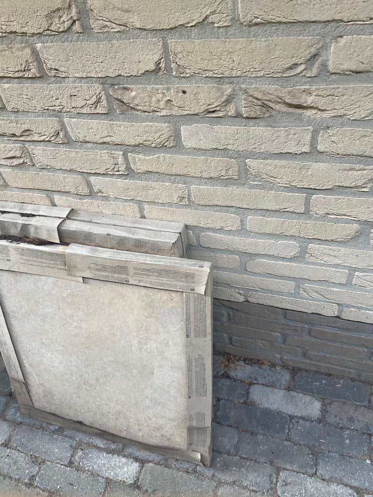 Nieuwe Keramische Tuintegels 60x60x3 cm (3 stuks), Tuin en Terras, Tegels en Klinkers, Keramiek, Nieuw, Ophalen of Verzenden, Minder dan 5 m²