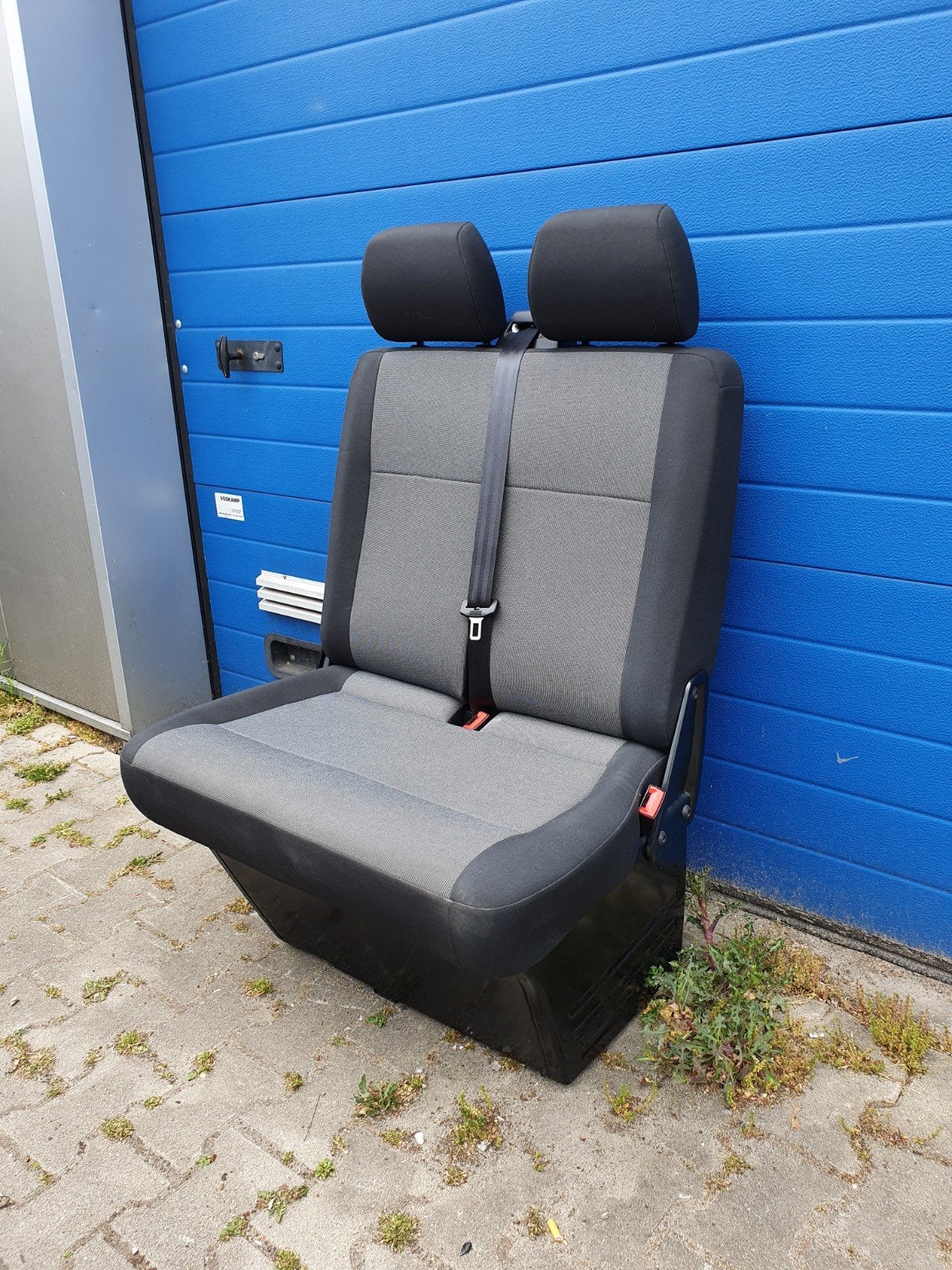 VW TRANSPORTER T5 T6 BIJRIJDERSBANK - 2 ZITS BANK - ZETEL, Auto-onderdelen, Ophalen of Verzenden, Volkswagen