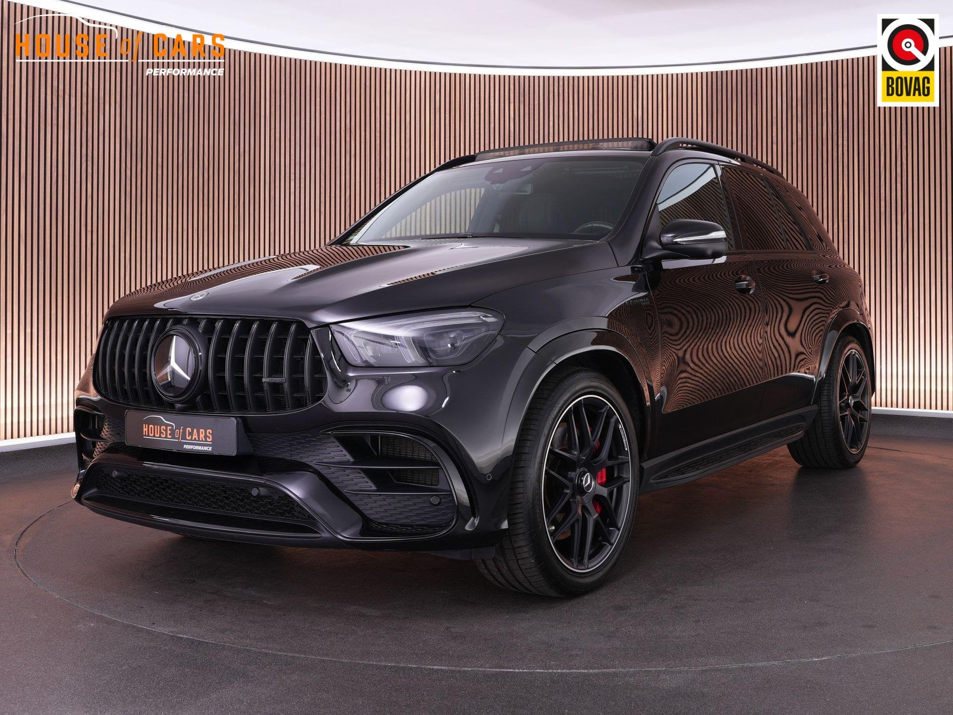 Mercedes-Benz GLE-klasse 63 S AMG 612pk 4MATIC+ |pano|Burmes, Auto's, Automaat, Gebruikt, Zwart, Leder