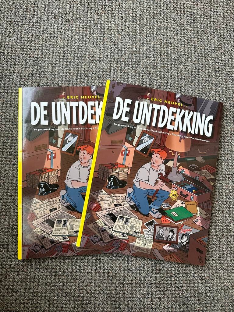 De Untdekking - Fries stripboek over de Tweede Wereldoorlog, Boeken, Eén stripboek, Ophalen of Verzenden, Nieuw