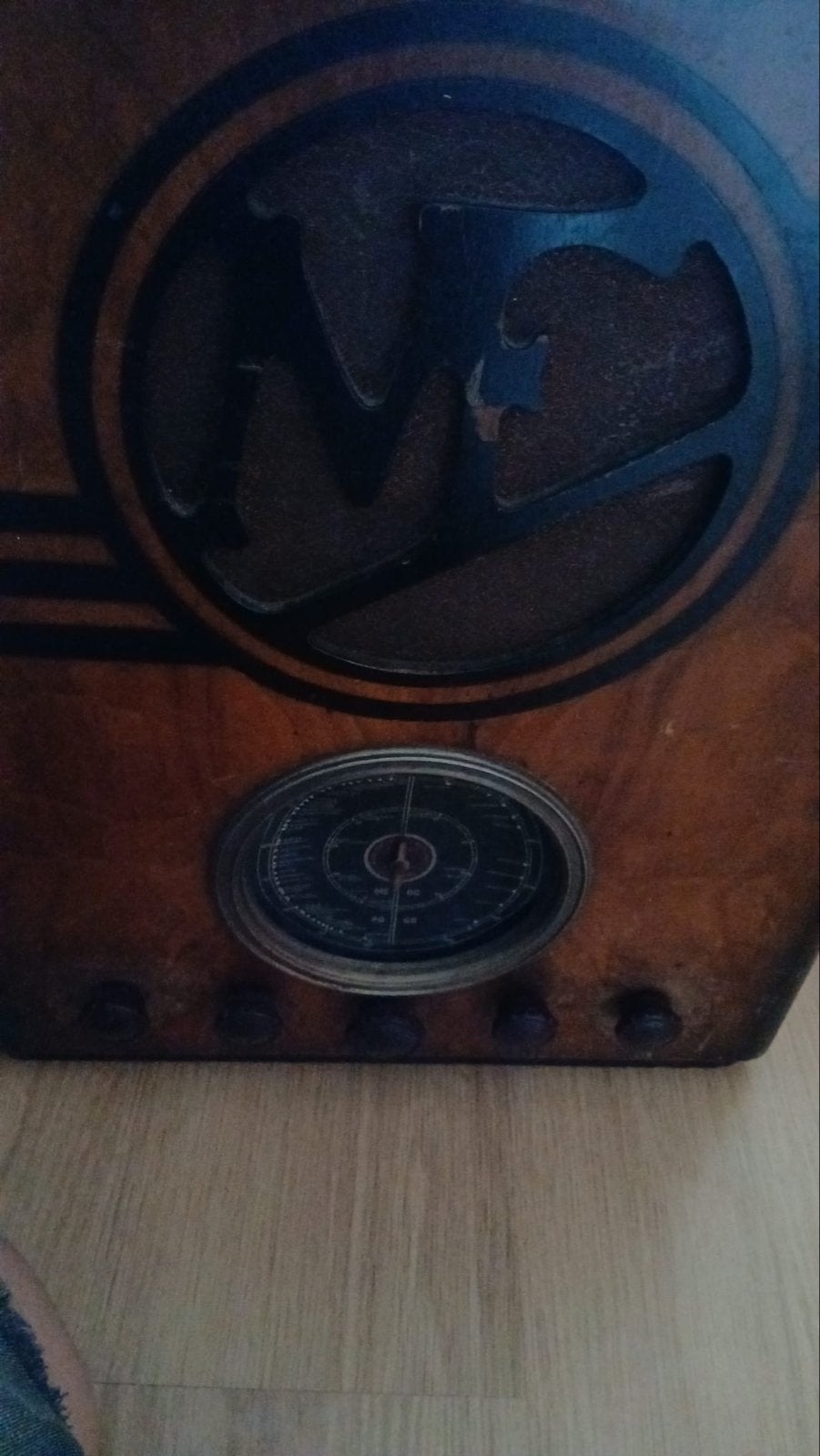 Volledig originele en werkende vintage radio, Ophalen, Gebruikt, Radio