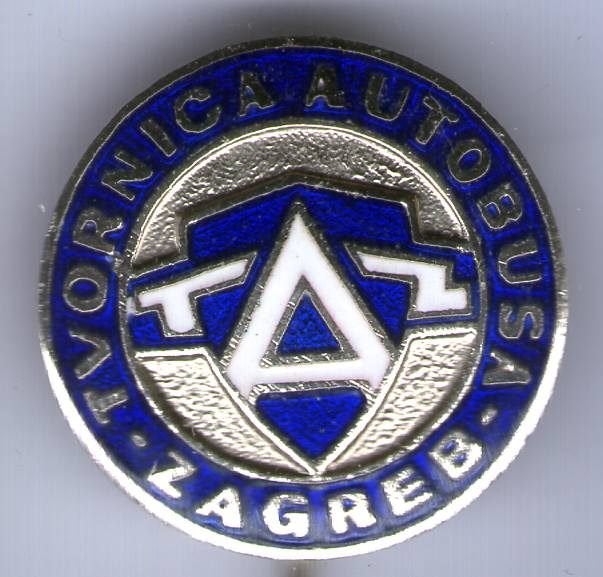 Tvornica Zagreb email bussen speldje ( X_144), Verzamelen, Speldjes, Pins en Buttons, Ophalen of Verzenden, Zo goed als nieuw