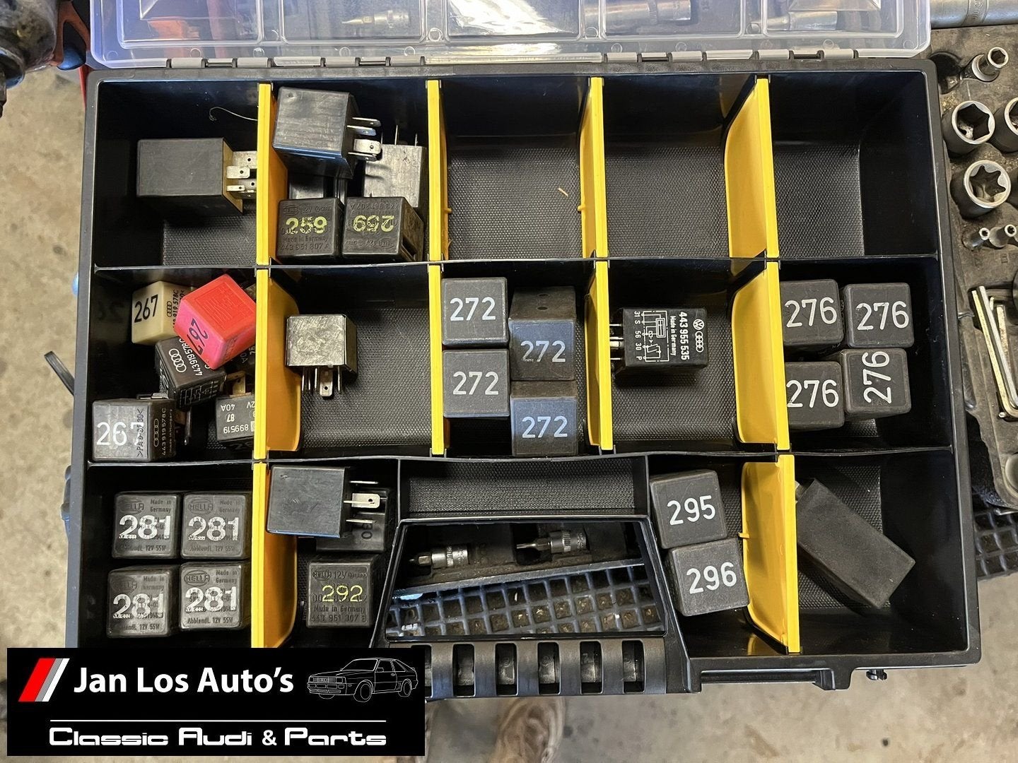 Verschillende Relais Audi VW 257-299, Gebruikt, -, -, -