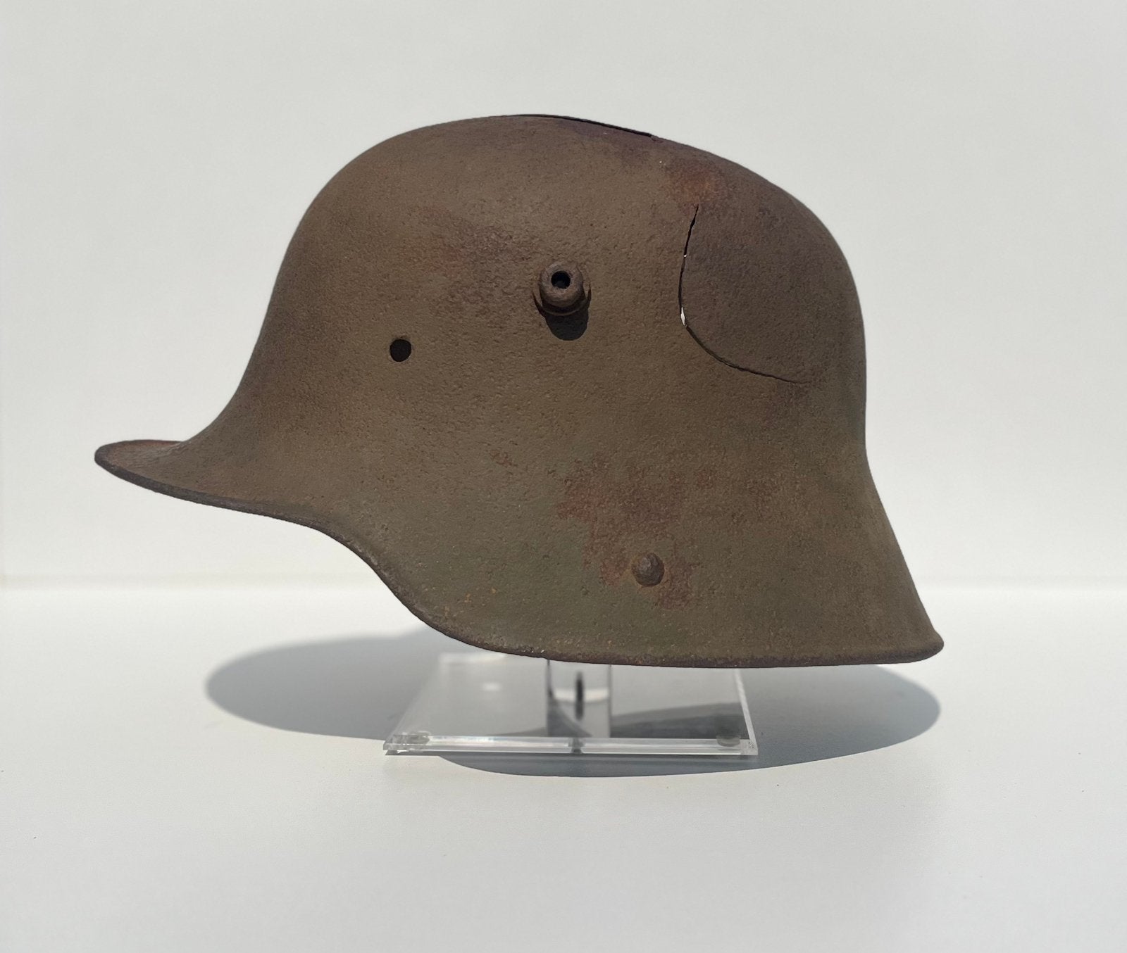 Duitse M16 helm WOI, Verzamelen, Militaria | Algemeen, Ophalen of Verzenden, Landmacht, Duitsland, Helm of Baret