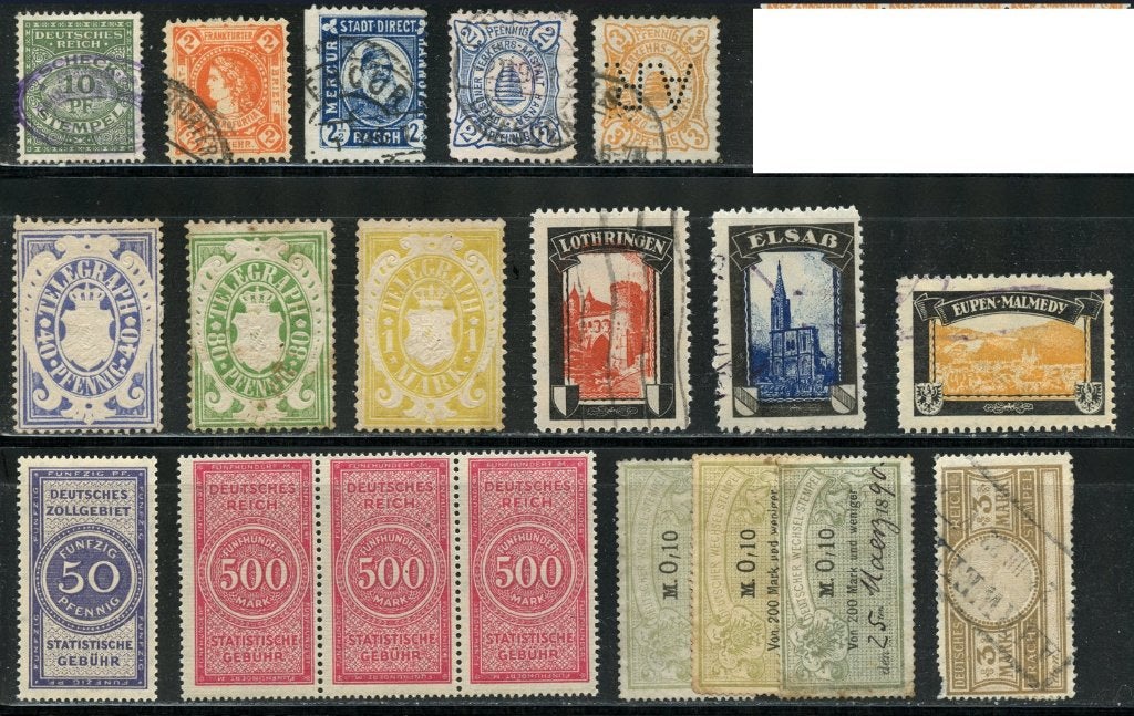 Lot diverse, Verzenden, Gestempeld