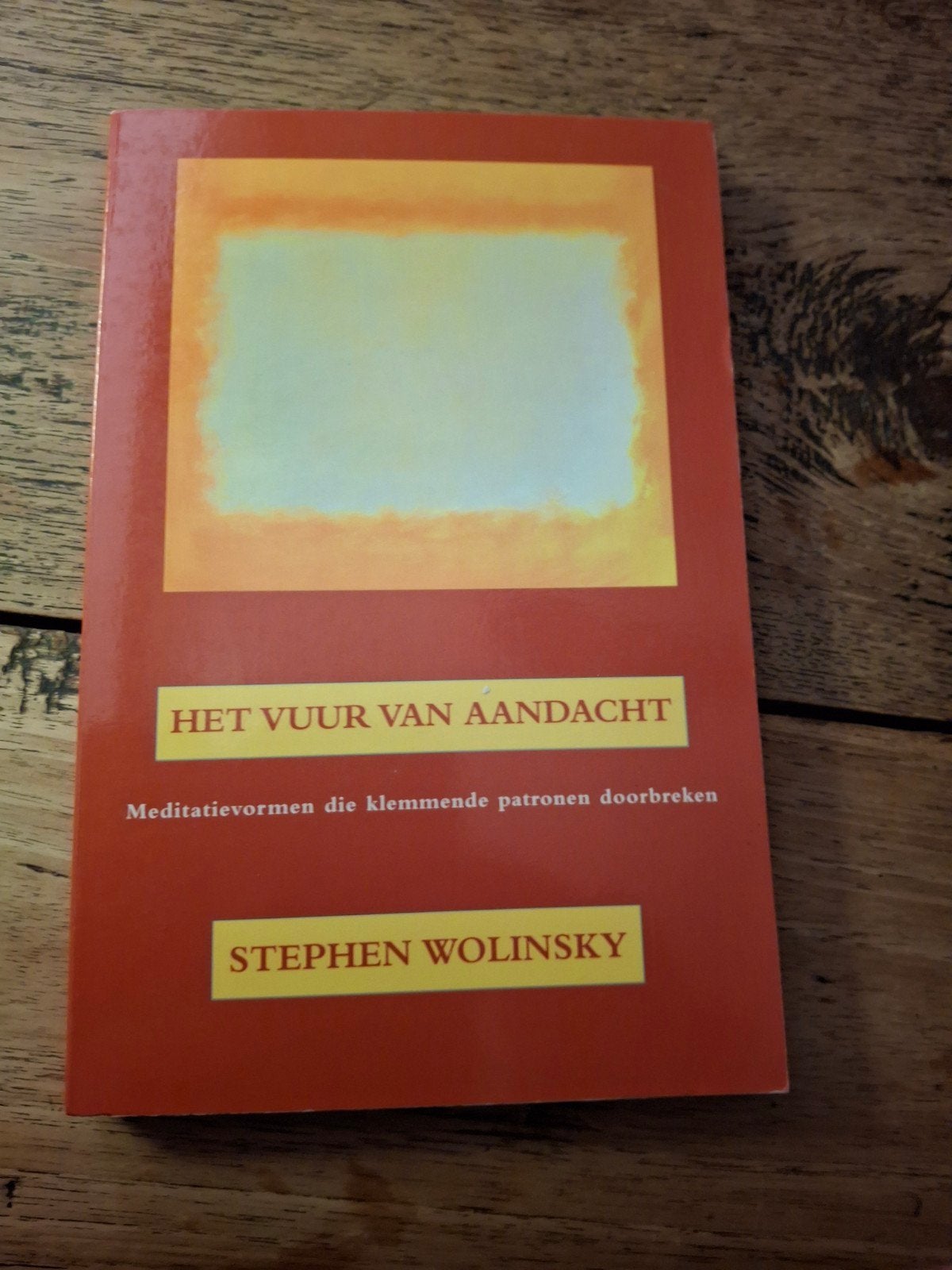 S.H. Wolinsky - Vuur van aandacht, Boeken, Spiritualiteit algemeen, Overige typen, Ophalen of Verzenden, Zo goed als nieuw