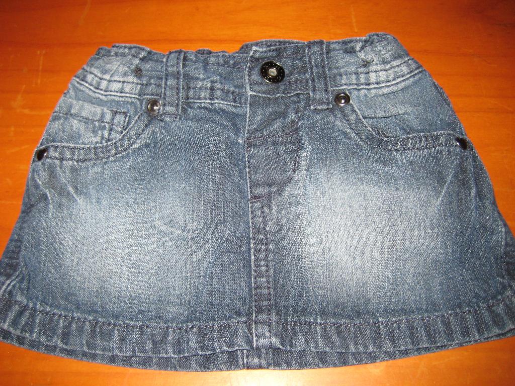 Jeans-rokje, 86, HEMA, Kinderen en Baby's, Babykleding | Maat 86, Ophalen of Verzenden, Zo goed als nieuw, Meisje, Jurkje of Rokje