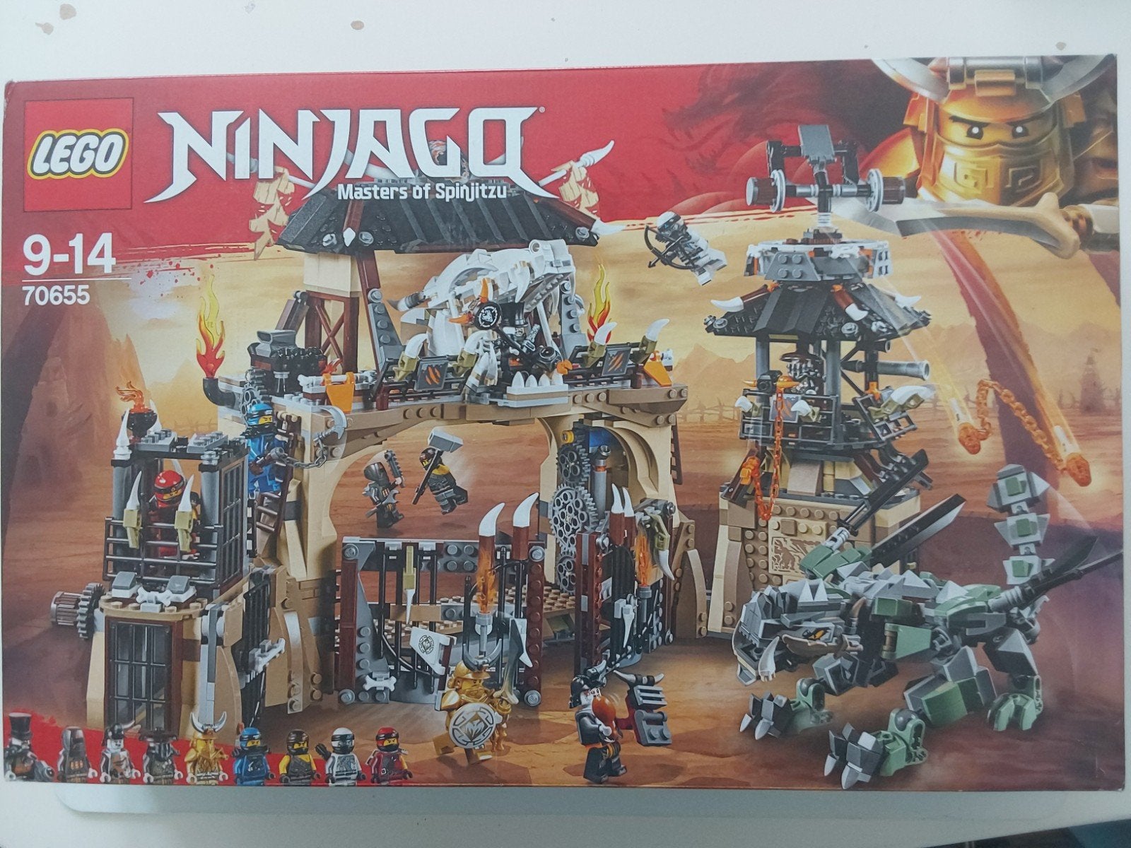 Lego Ninjago 70655 Masters of Spinjitzu Dragon Pit🆕️in seal, Lego, Nieuw, Ophalen of Verzenden, Compleet