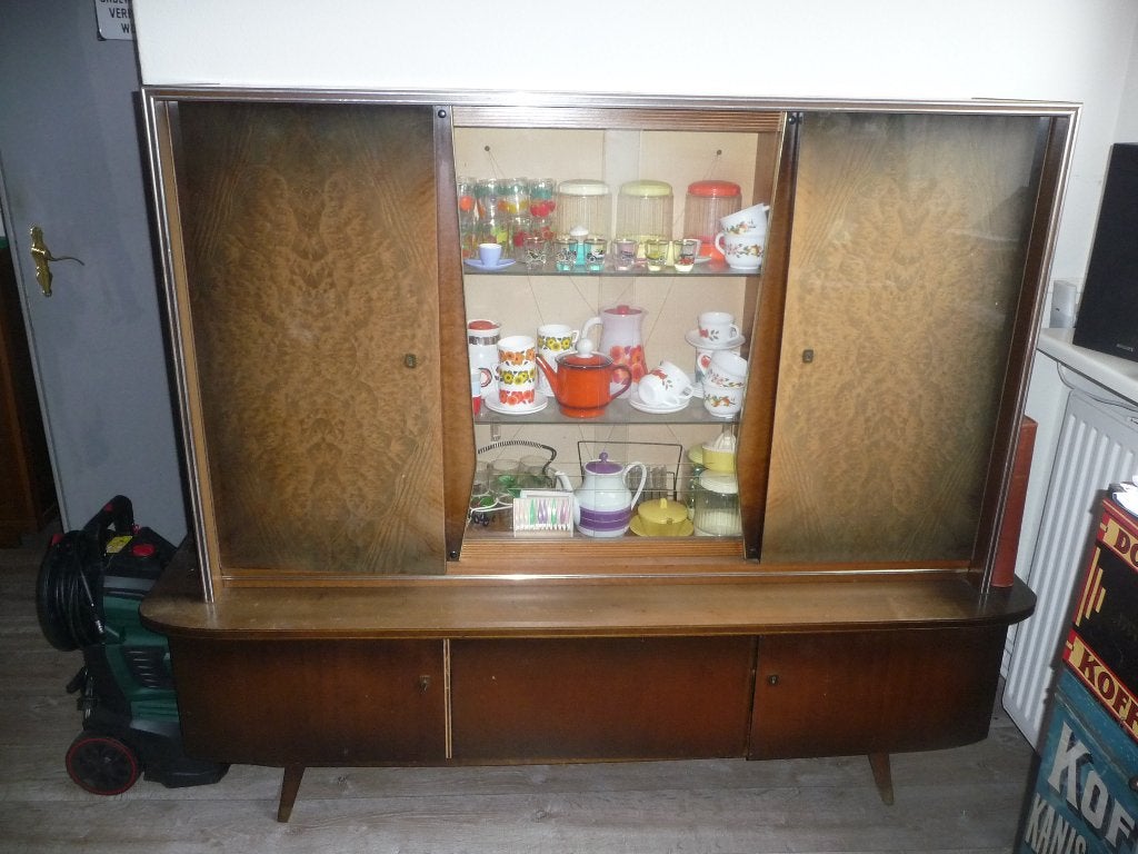 leuke vintage retro meubel, Gebruikt, 100 tot 150 cm, 150 tot 200 cm, Ophalen of Verzenden