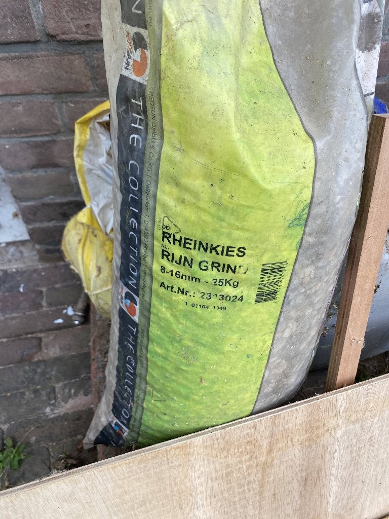 grind voor tuin (25kg), Ophalen, Zo goed als nieuw, Grind
