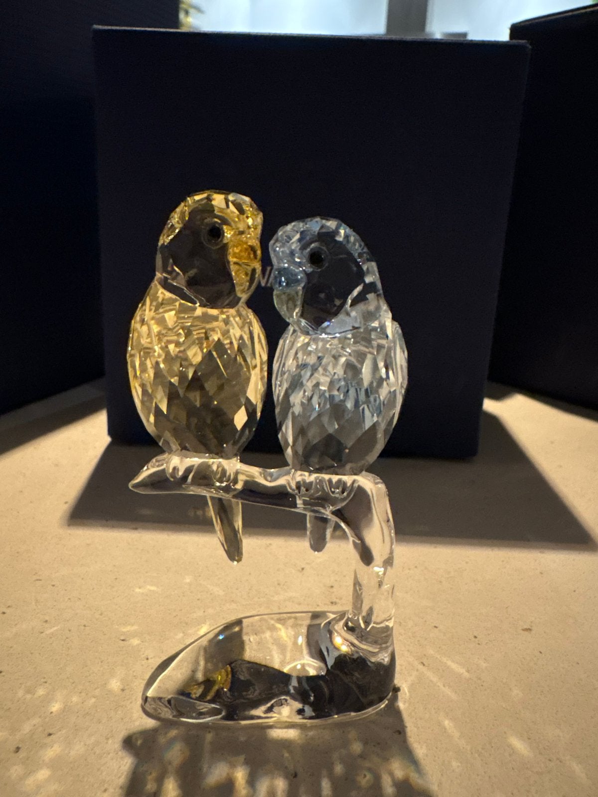 Swarovski grasparkieten, Verzamelen, Ophalen of Verzenden, Zo goed als nieuw, Figuurtje