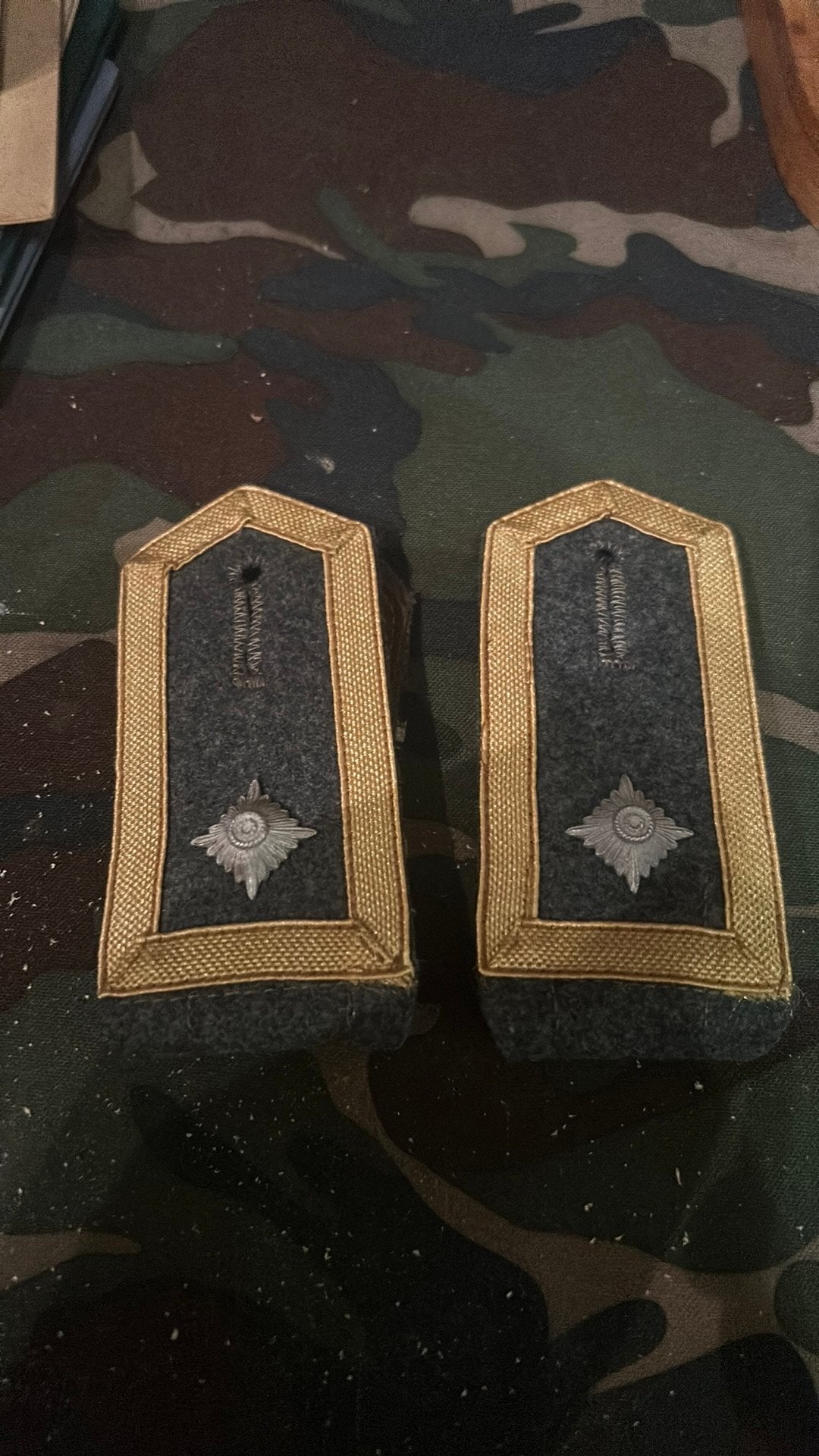 Schouderstukken voor kriegsmarine pak, Verzamelen, Ophalen of Verzenden, Marine, Duitsland, Embleem of Badge