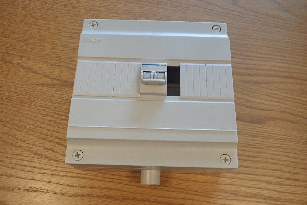 Hager lege groepenkast (12 modules), Doe-het-zelf en Verbouw, Elektra en Kabels, Ophalen of Verzenden, Gebruikt, Overige typen