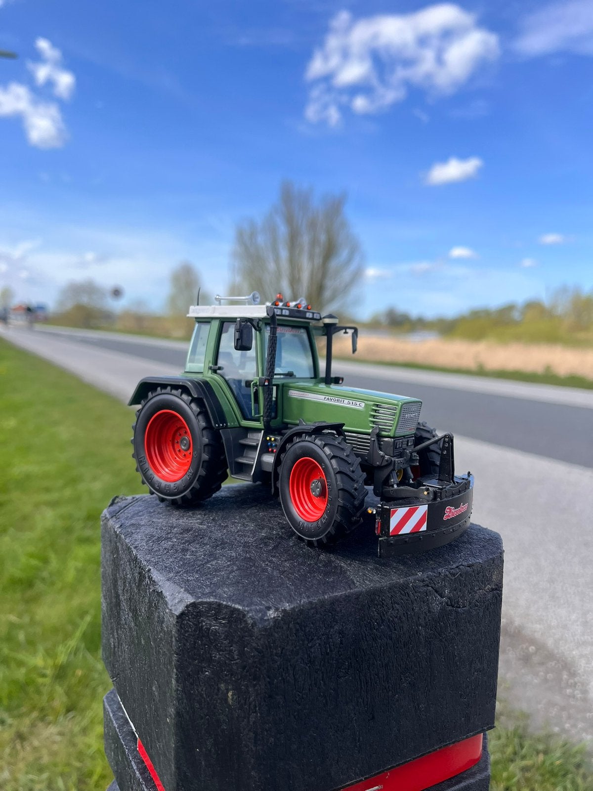 Fendt 515c, Ophalen of Verzenden, Zo goed als nieuw, Tractor of Landbouw, Overige merken