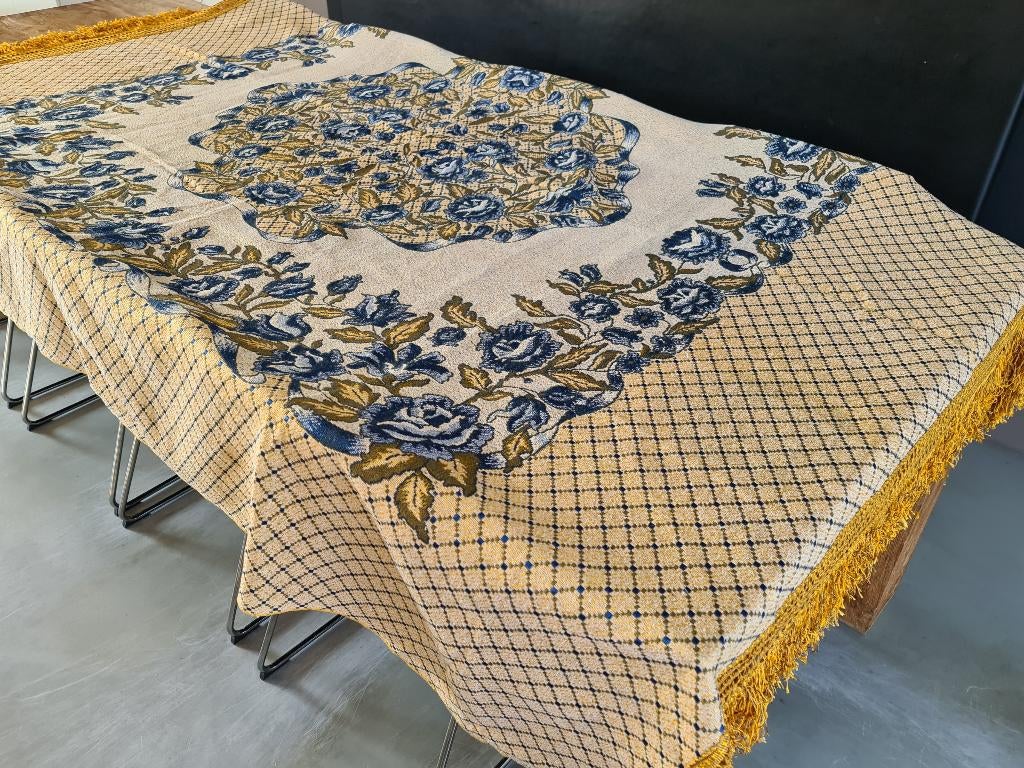 groot vintage geweven Tetem kleed sprei 220x250cm Gobelin, Ophalen of Verzenden