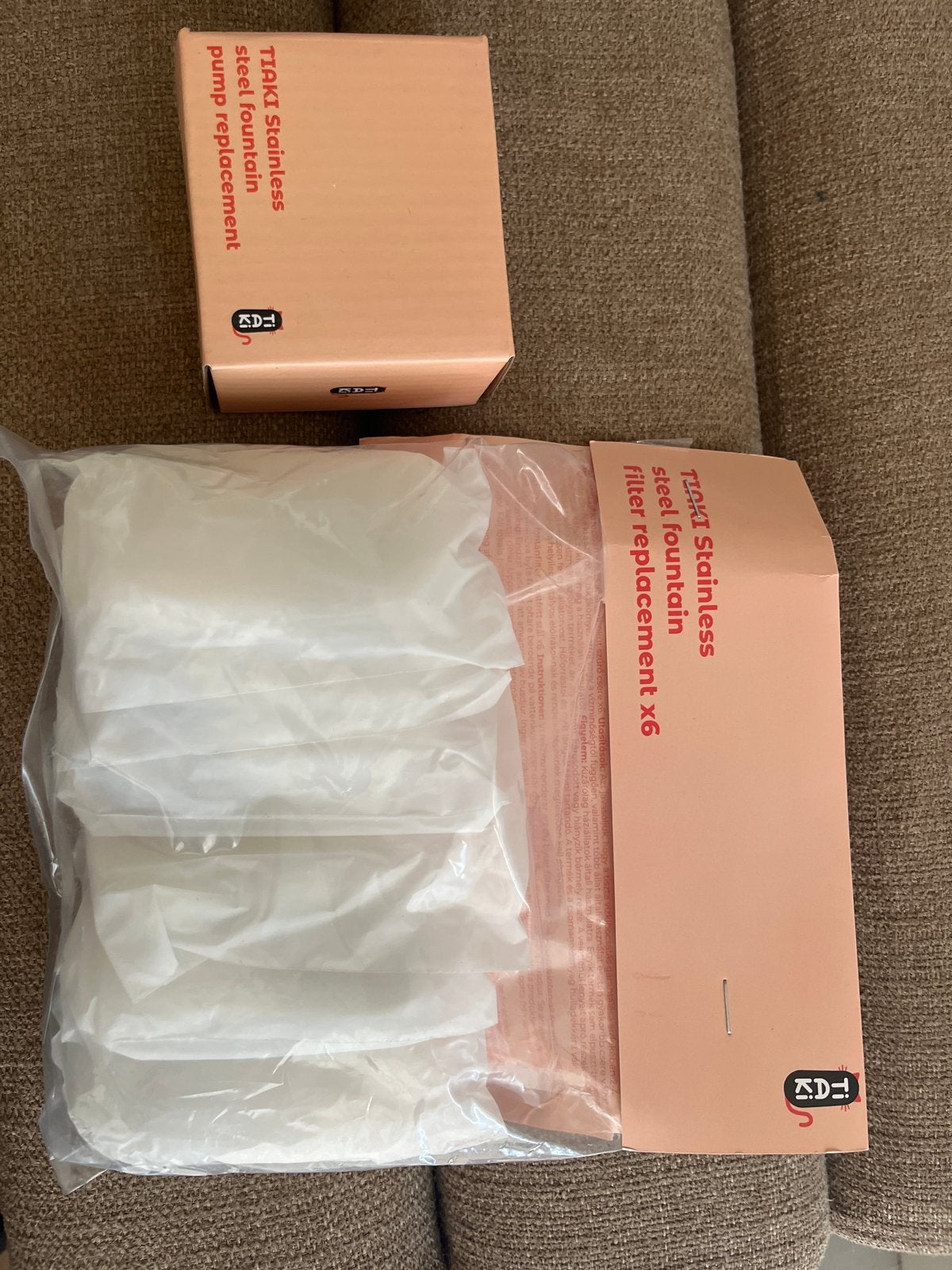 Tiaki drinkfontein vervangingspomp en filters - nieuw!, Ophalen of Verzenden, Nieuw