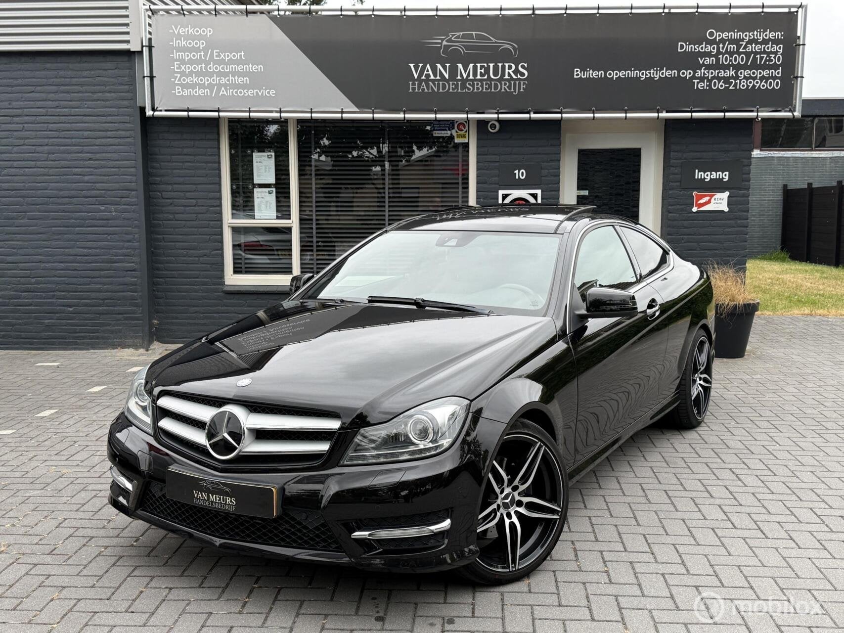 Mercedes C-klasse Coupé 350 Edition 1 Automaat, pano, leder, Auto's, Mercedes-Benz, Automaat, Euro 5, Achterwielaandrijving, Zwart