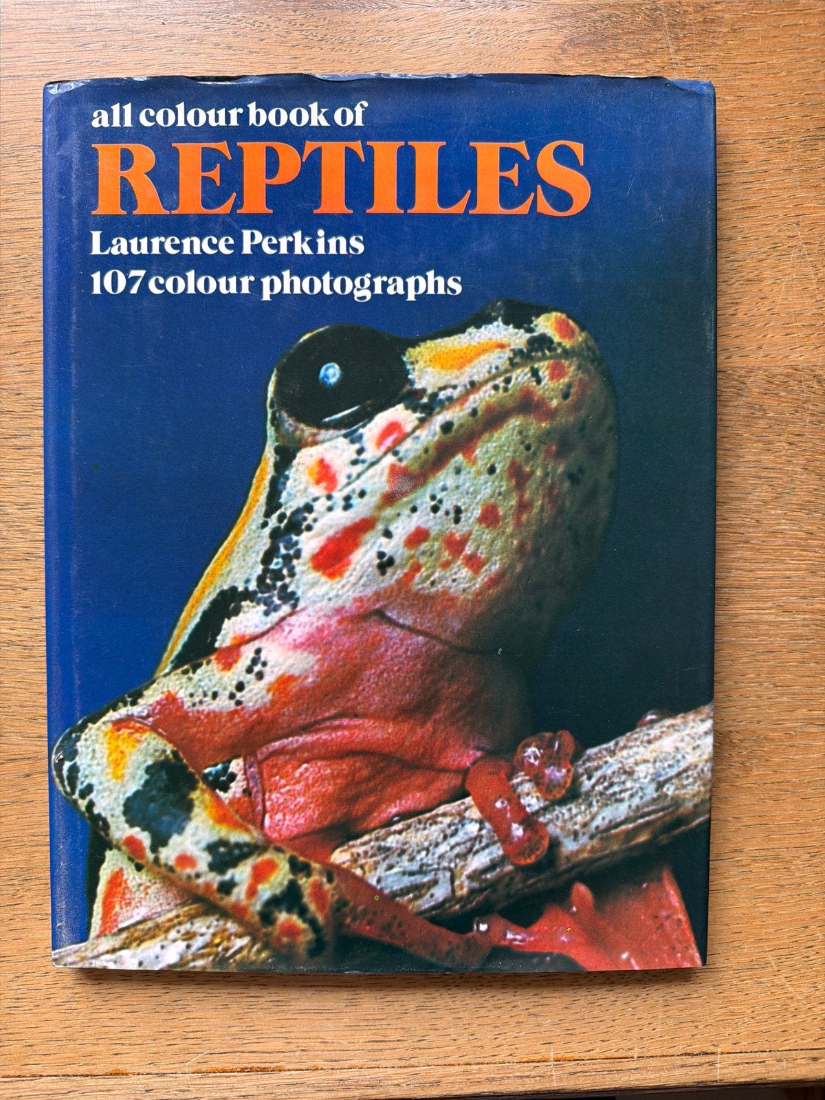 All Colour Book of Reptiles - Laurence Perkins, Ophalen of Verzenden, Gelezen, Natuur algemeen