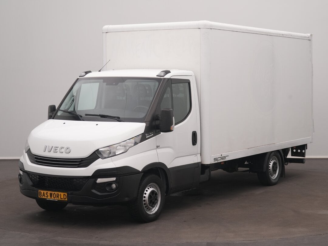 Iveco Daily 35S14 Gesloten bak Automaat Bakwagen Laadklep AC, Automaat, Gebruikt, Euro 6, Iveco