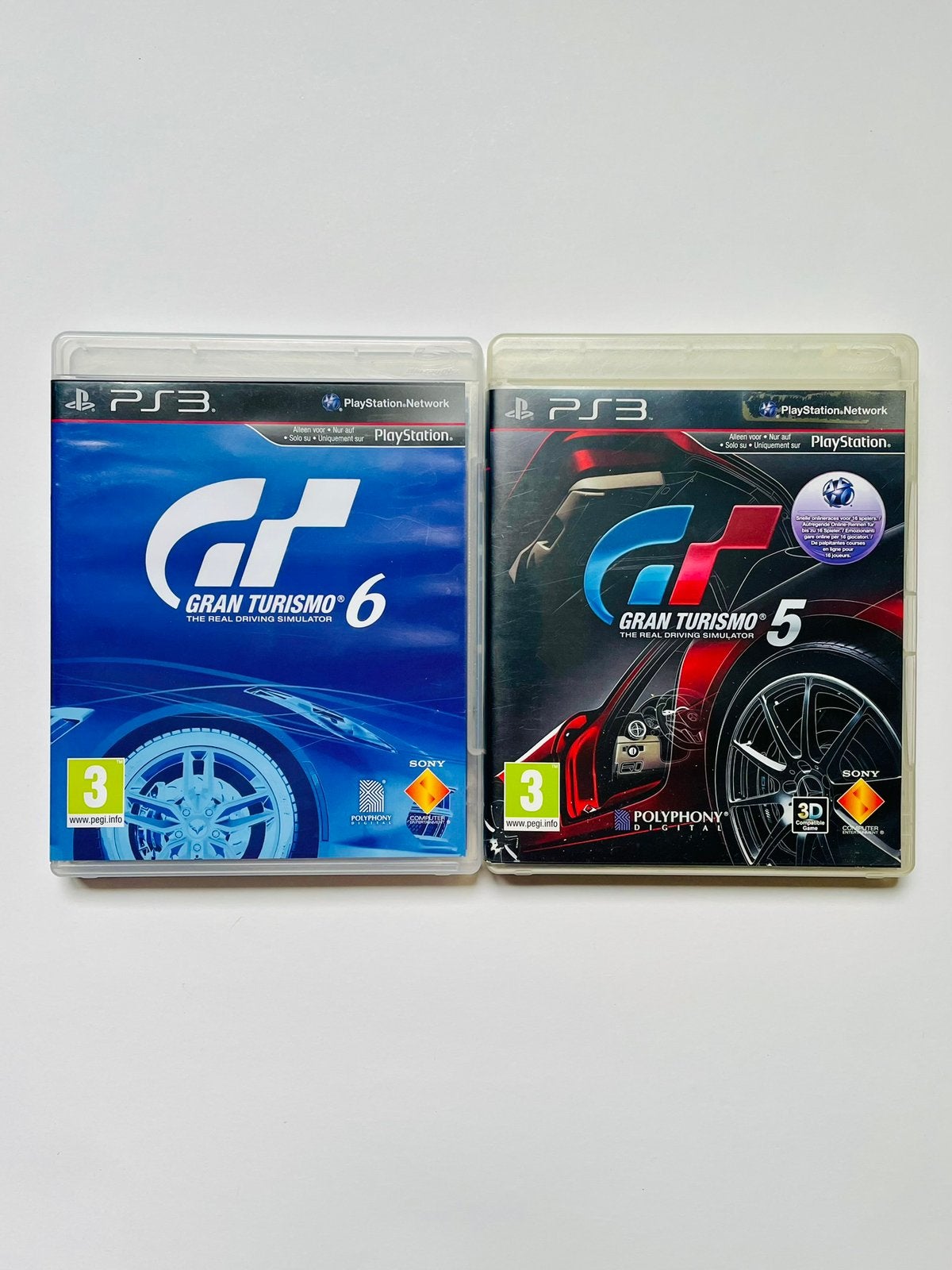Gran Turismo 5 & Gran Turismo 6 – PlayStation 3 (PS3), Ophalen of Verzenden, Zo goed als nieuw