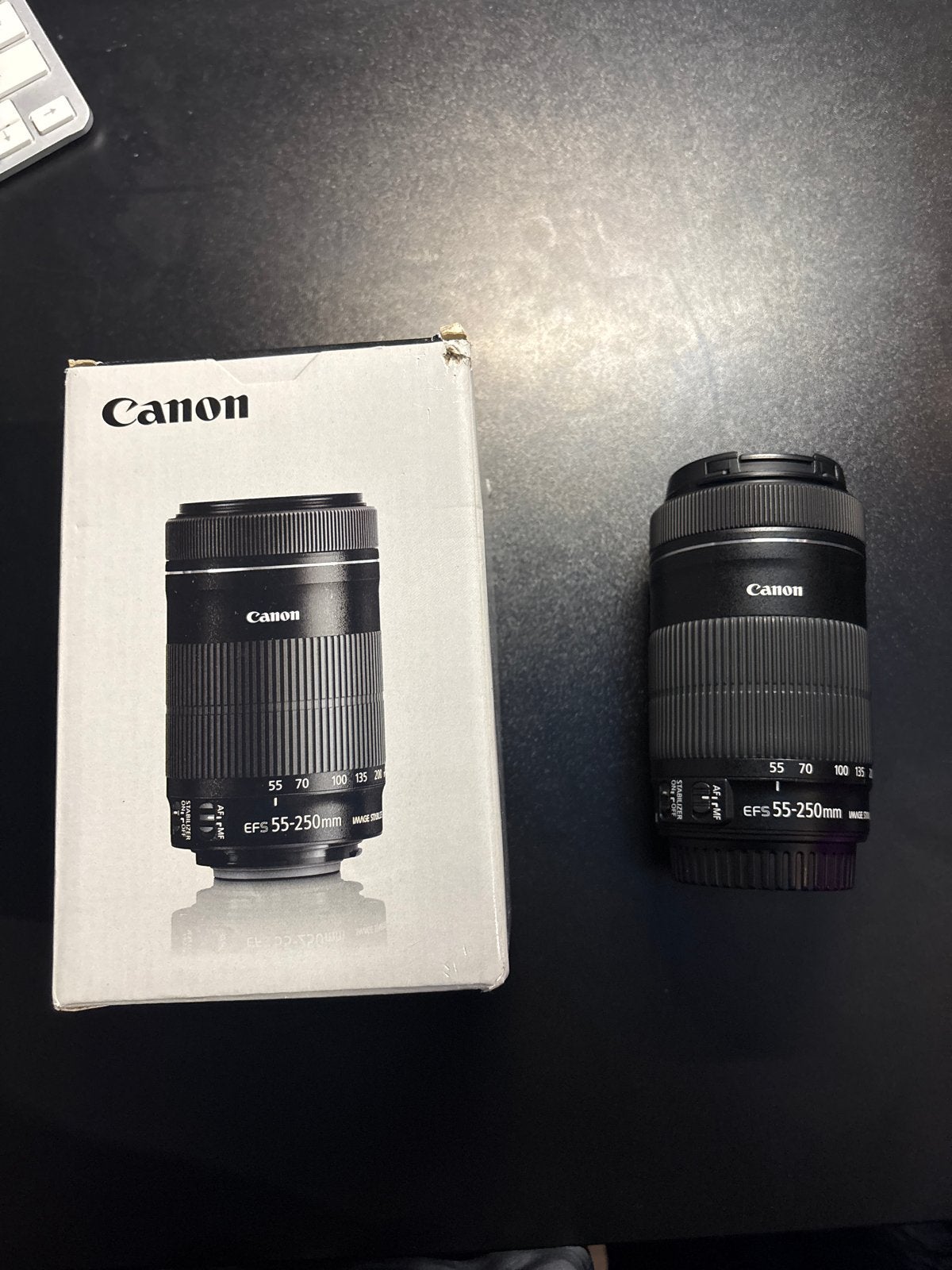 Canon EFS 55-250mm lens - Telelens voor Canon EF-S camera's, Ophalen, Canon, Autofocus, Telelens