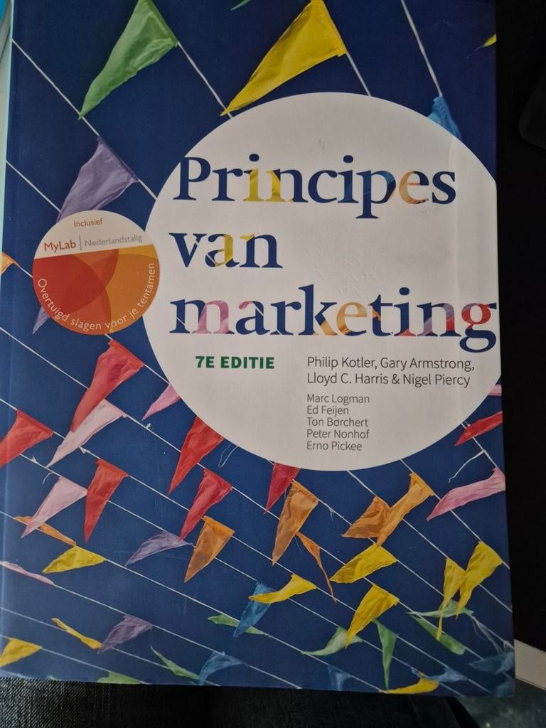 Principes van marketing 7e editie, Boeken, Ophalen of Verzenden, Nieuw, Economie en Marketing