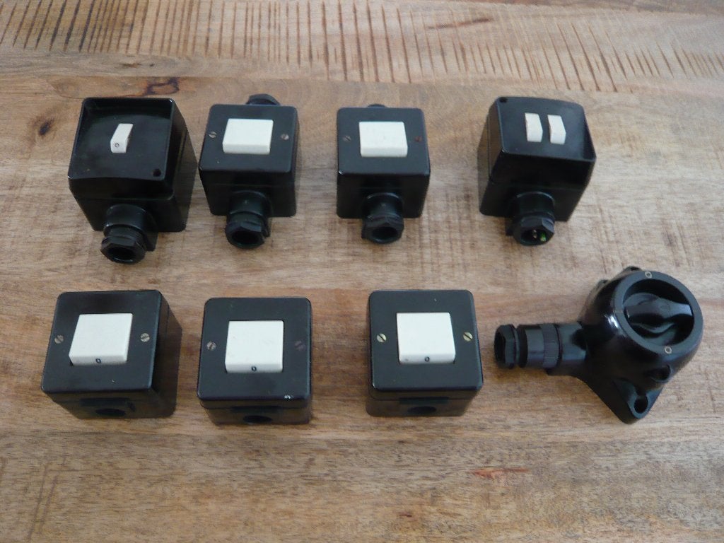 bakelieten schakelaars, Ophalen of Verzenden, Gebruikt, Schakelaar