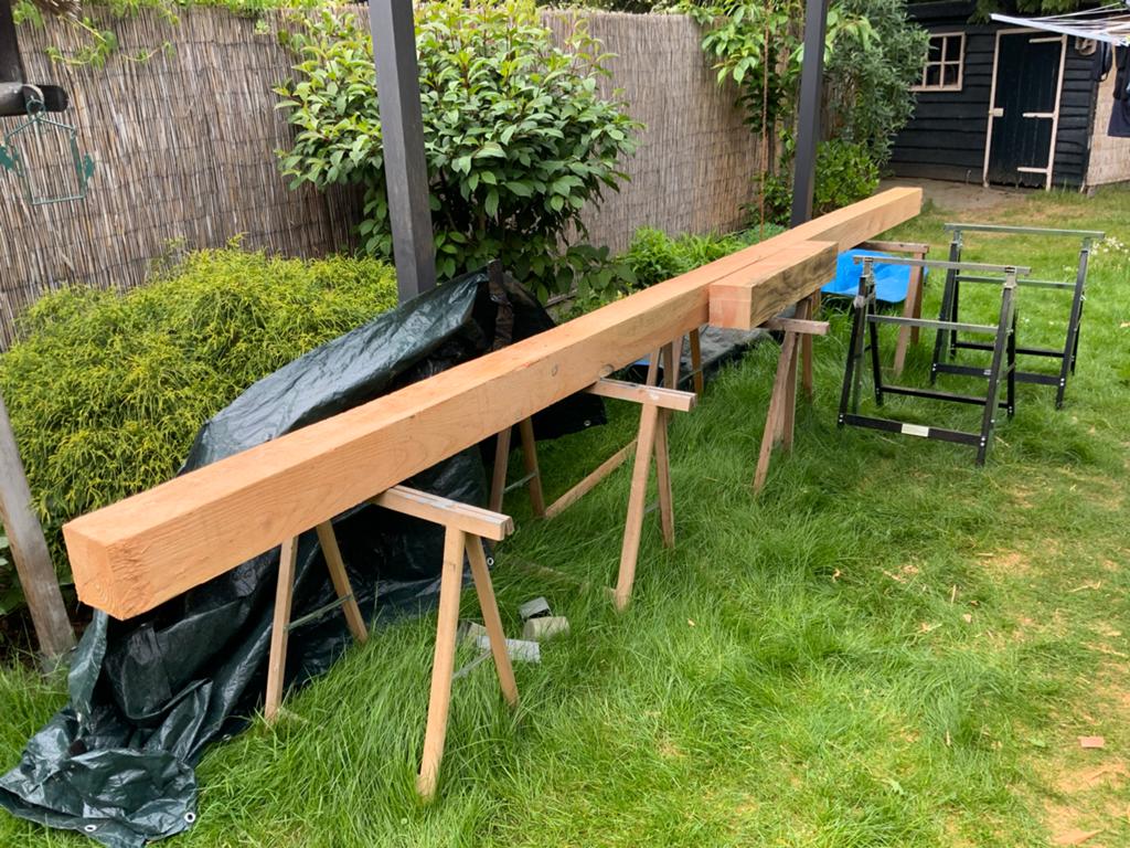 Douglas balk 505x15x15cm - Nieuw, Doe-het-zelf en Verbouw, Hout en Planken, Ophalen, Nieuw, Balk, Overige houtsoorten