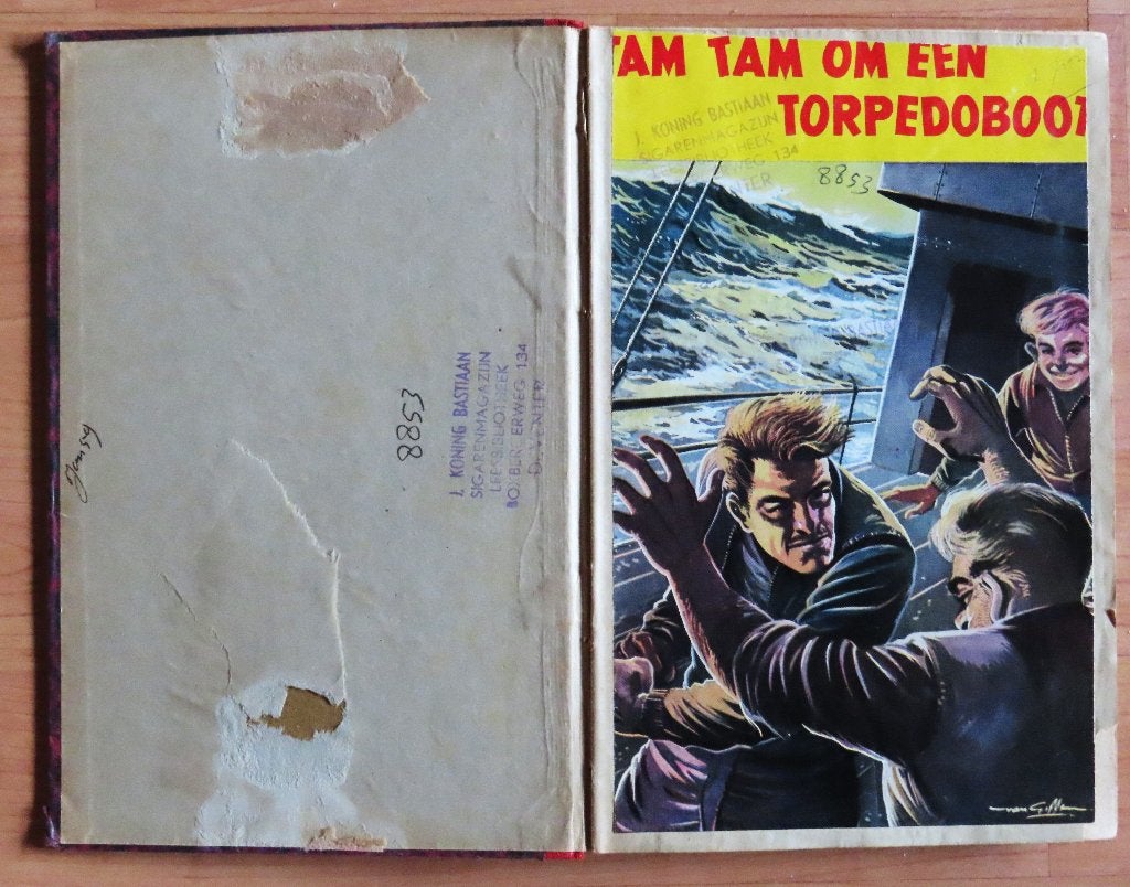 Willy van der Heide Tam tam om een torpedoboot ( Otto Onge ), Ophalen of Verzenden, Gelezen