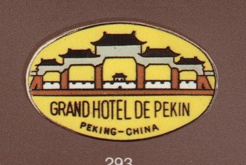 Grand Hotel de Pekin pin Peking-China, Ophalen of Verzenden, Zo goed als nieuw, Overige onderwerpen