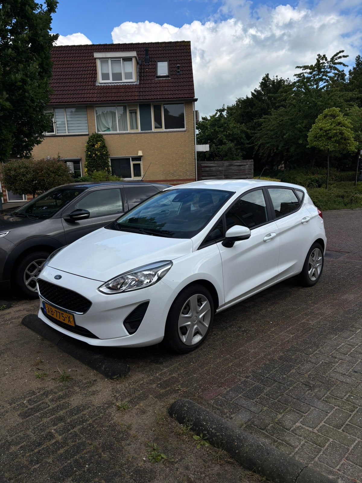 Ford Fiësta 1.1 69pk 5dr 2018 Wit, Auto's, Voorwielaandrijving, 40 €/maand, USB, Wit