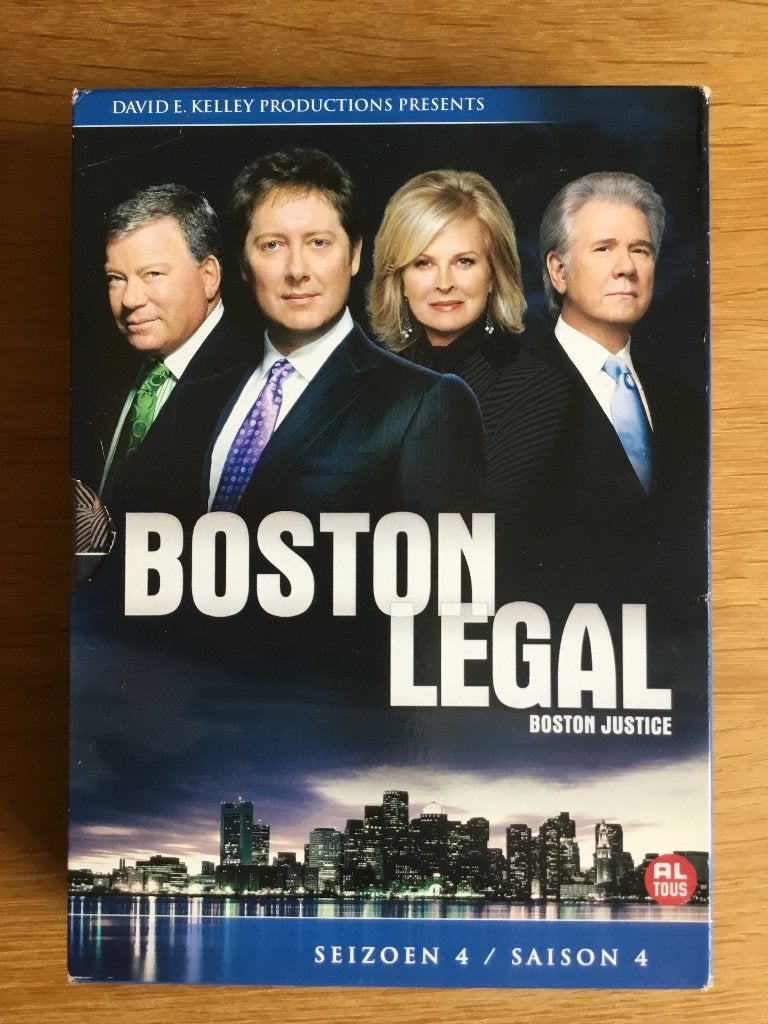 Boston Legal Seizoen 4 Dvd, Alle leeftijden, Ophalen, Gebruikt, Komedie