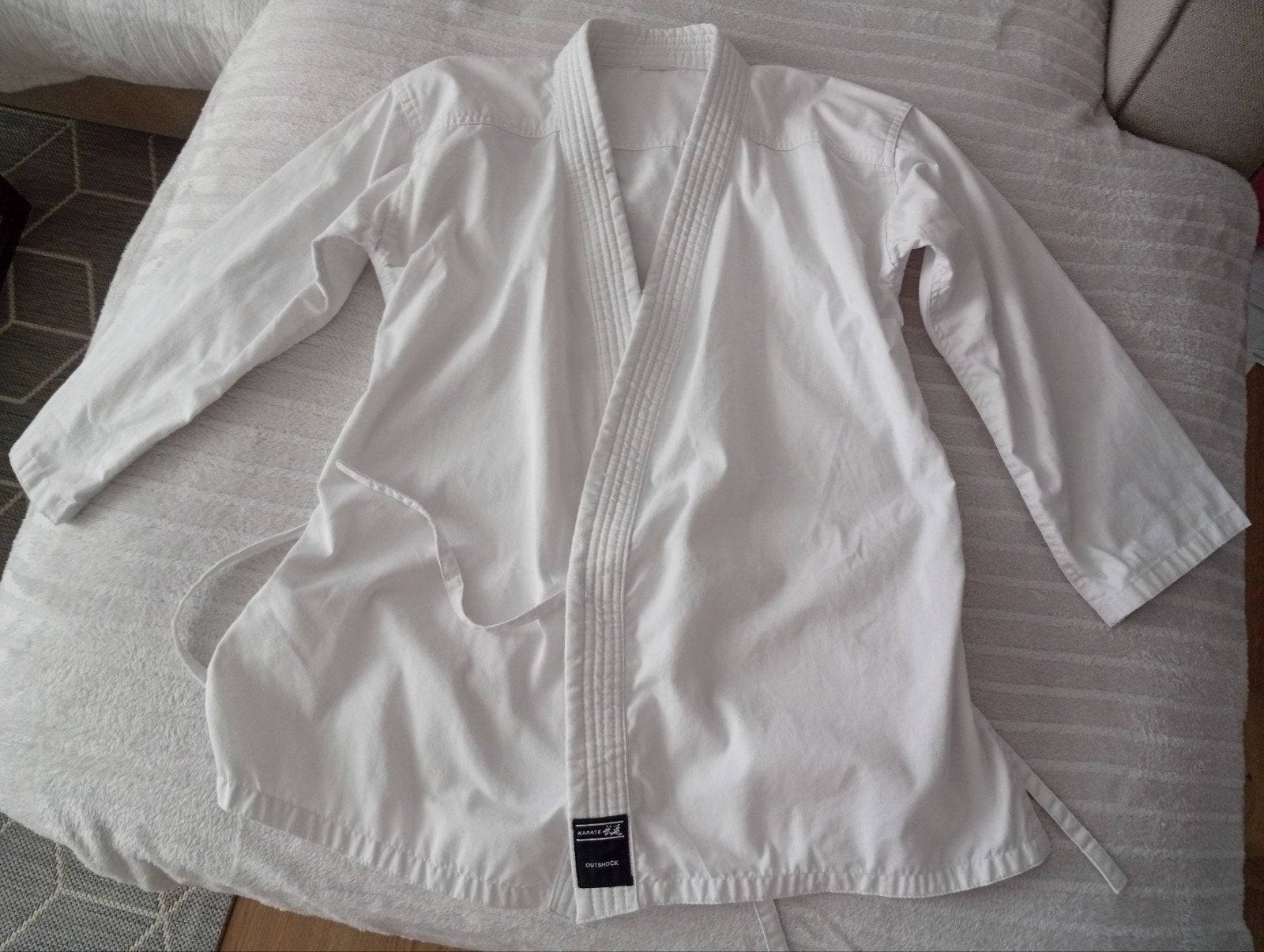 Decathlon Vechtsportpak (Kimono) - Maat 150 cm, Sport en Fitness, Vechtsporten en Zelfverdediging, Judo, Vechtsportpak, Ophalen of Verzenden