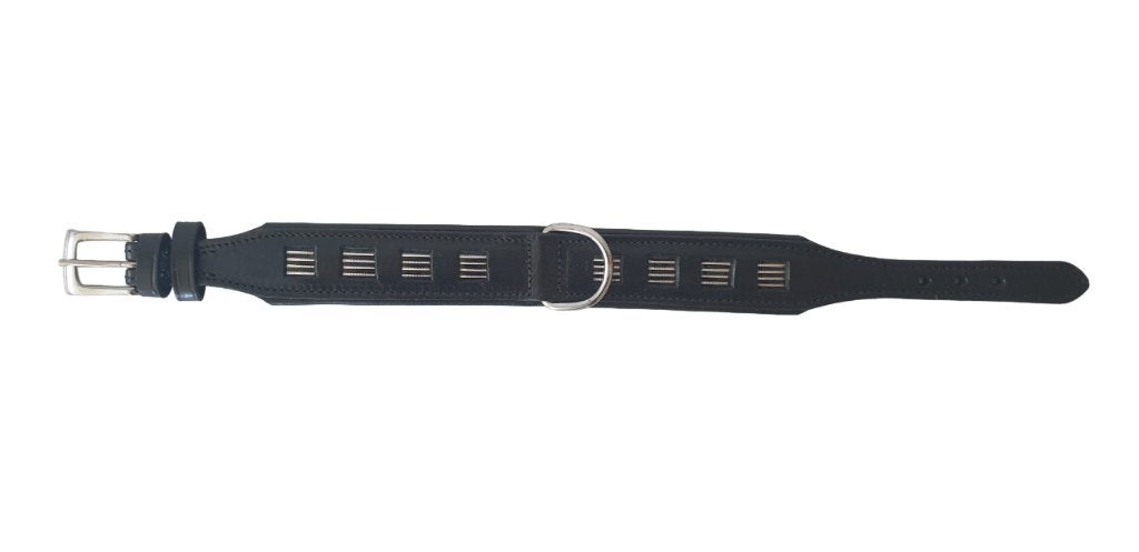 Hondenhalsband / Halsband hond Zwart Nekomtr 31,5-34 cm -35%, Ophalen of Verzenden, Nieuw