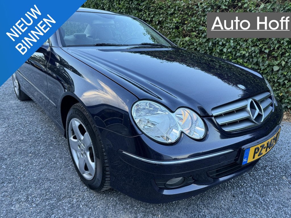 Mercedes-Benz CLK-klasse Coupé 280 Elegance | Navi | Autom., Auto's, Gebruikt, Handgeschakeld, 750 kg, 2997 cc