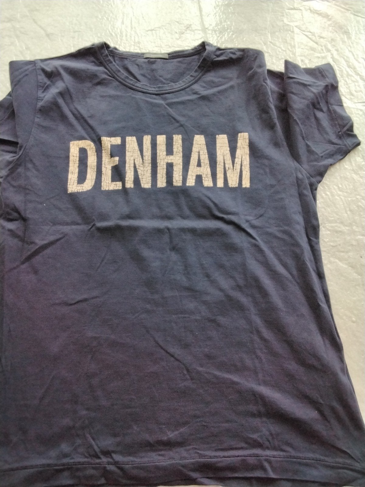 Denham T-shirt Maat S - Perfecte Staat, Kleding | Heren, T-shirts, Zo goed als nieuw, Maat 46 (S) of kleiner, Blauw, Ophalen of Verzenden