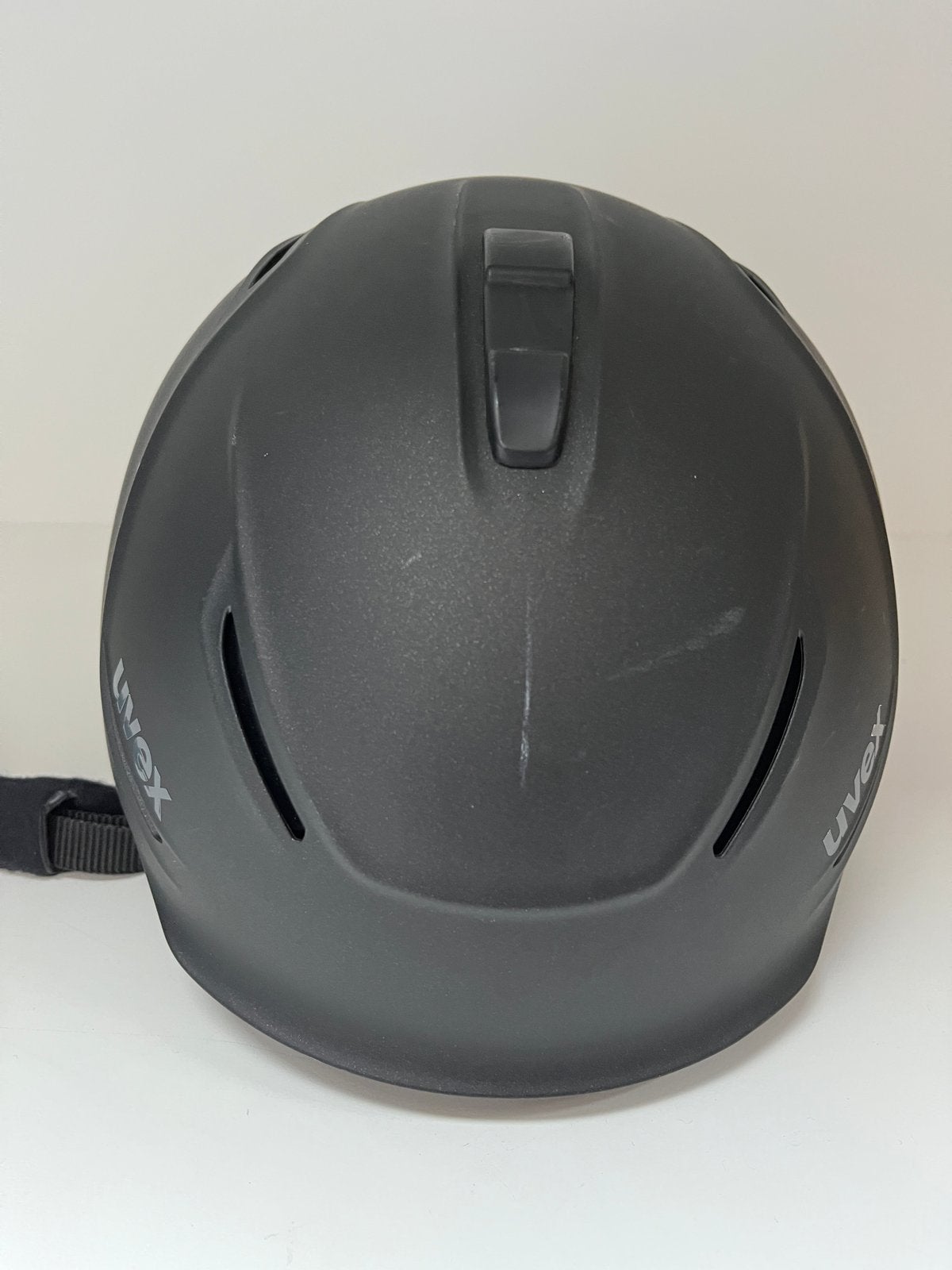 Uvex skihelm - Zwart - Maat 55-59, Ophalen of Verzenden, Gedragen, Maat 46/48 (XL) of groter, Overige typen
