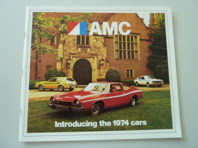 1974 AMC American Motors Full Line Prestige Brochure USA, Ophalen of Verzenden, Gelezen, Overige merken