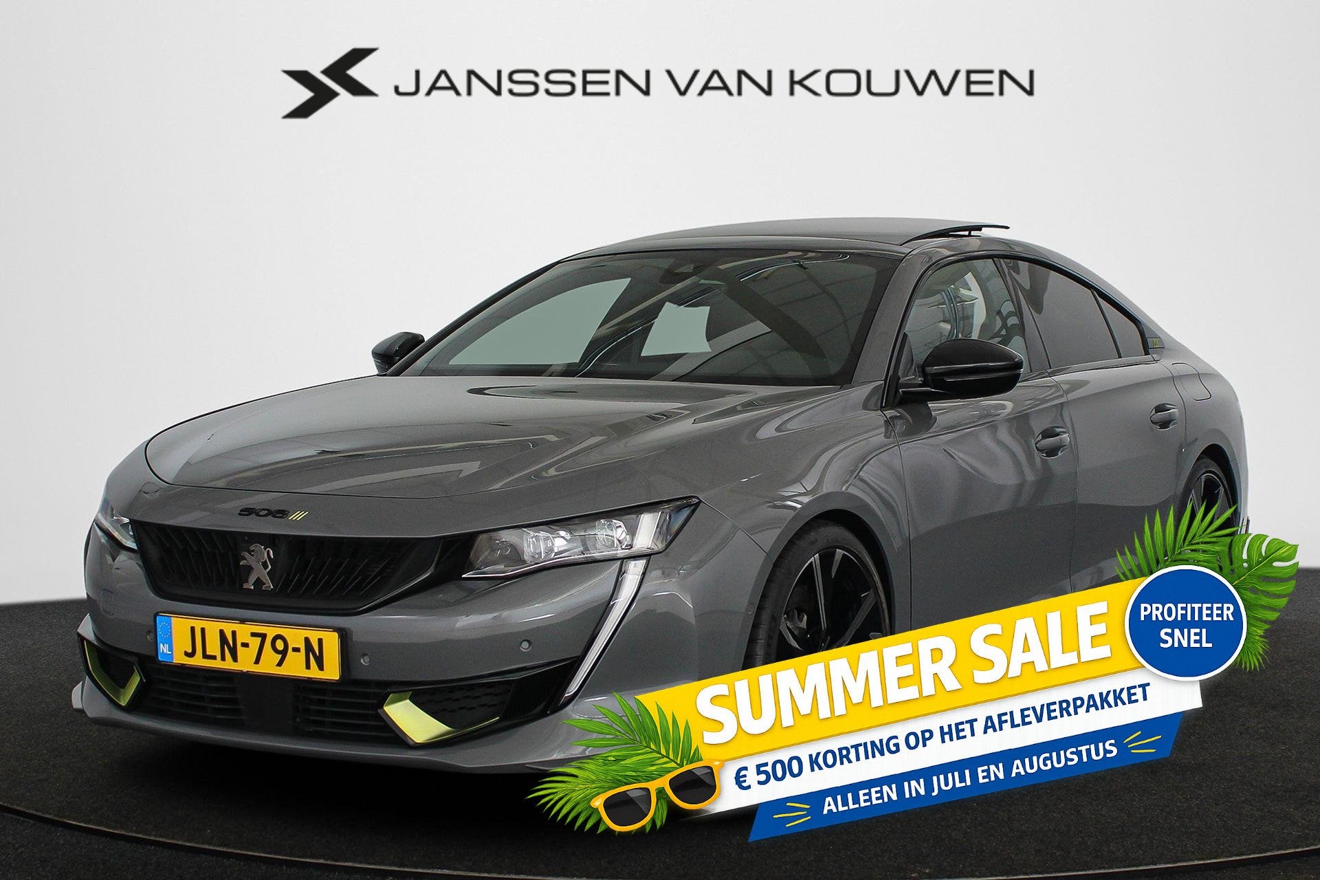 Peugeot 508 1.6 HYbrid Peugeot Sport Engineered SOH 96% /360, Auto's, Peugeot, 745 kg, Gebruikt, Euro 6, 4 cilinders
