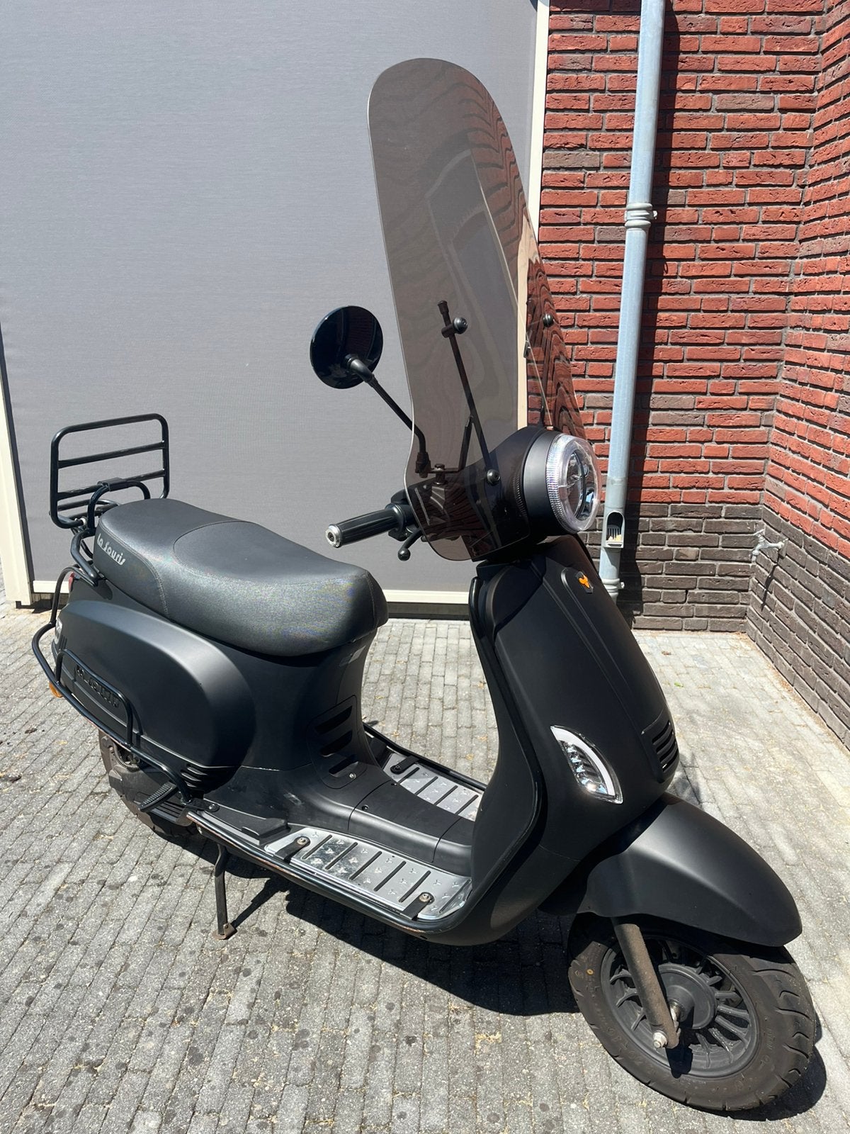 La Souris Elektrische Scooter Mat Zwart, Ophalen, Gebruikt, Elektrisch, Overige merken