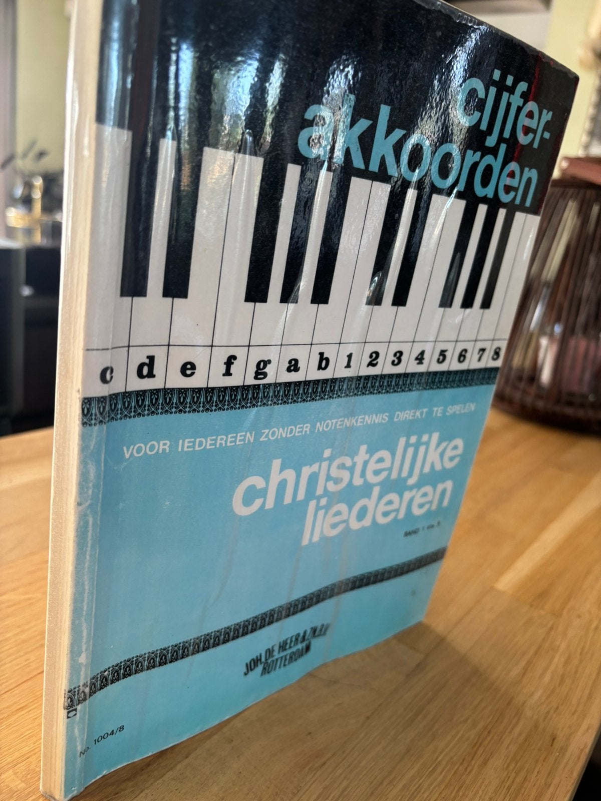 CIJFERAKKOORDEN JDH VERZAMELBAND 1-5 CHR. LIEDEREN ( foto’s), Gebruikt, Ophalen of Verzenden, Keyboard, Thema
