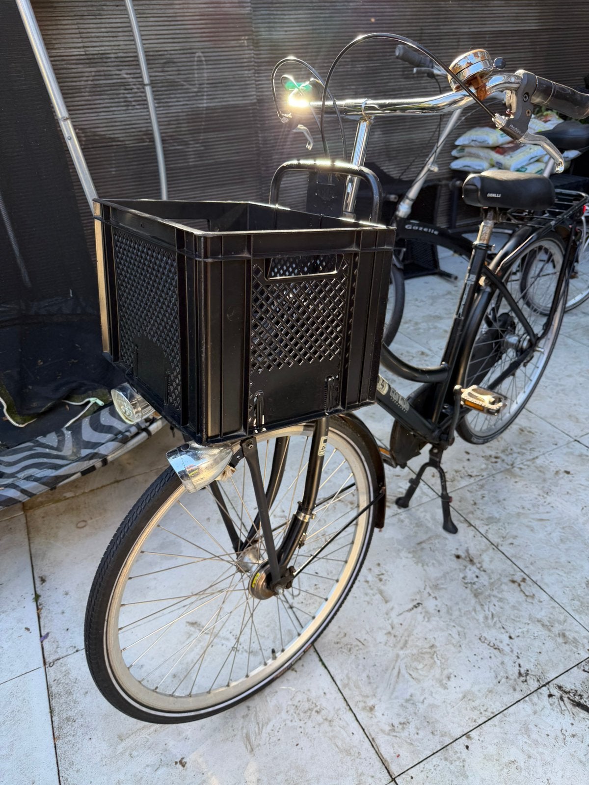 Fiets cortina U4, Fietsen en Brommers, Ophalen, Gebruikt, Schijfrem, 1 kind