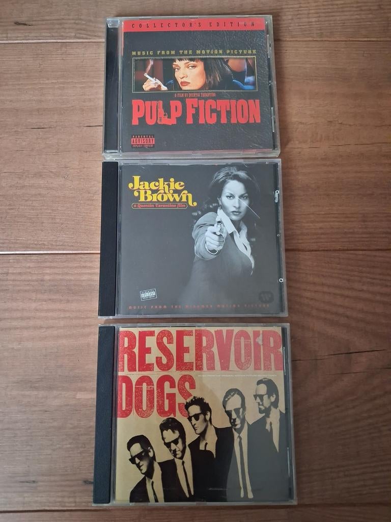 Quentin Tarantino Soundtracks (3 CD's), Ophalen of Verzenden, Zo goed als nieuw