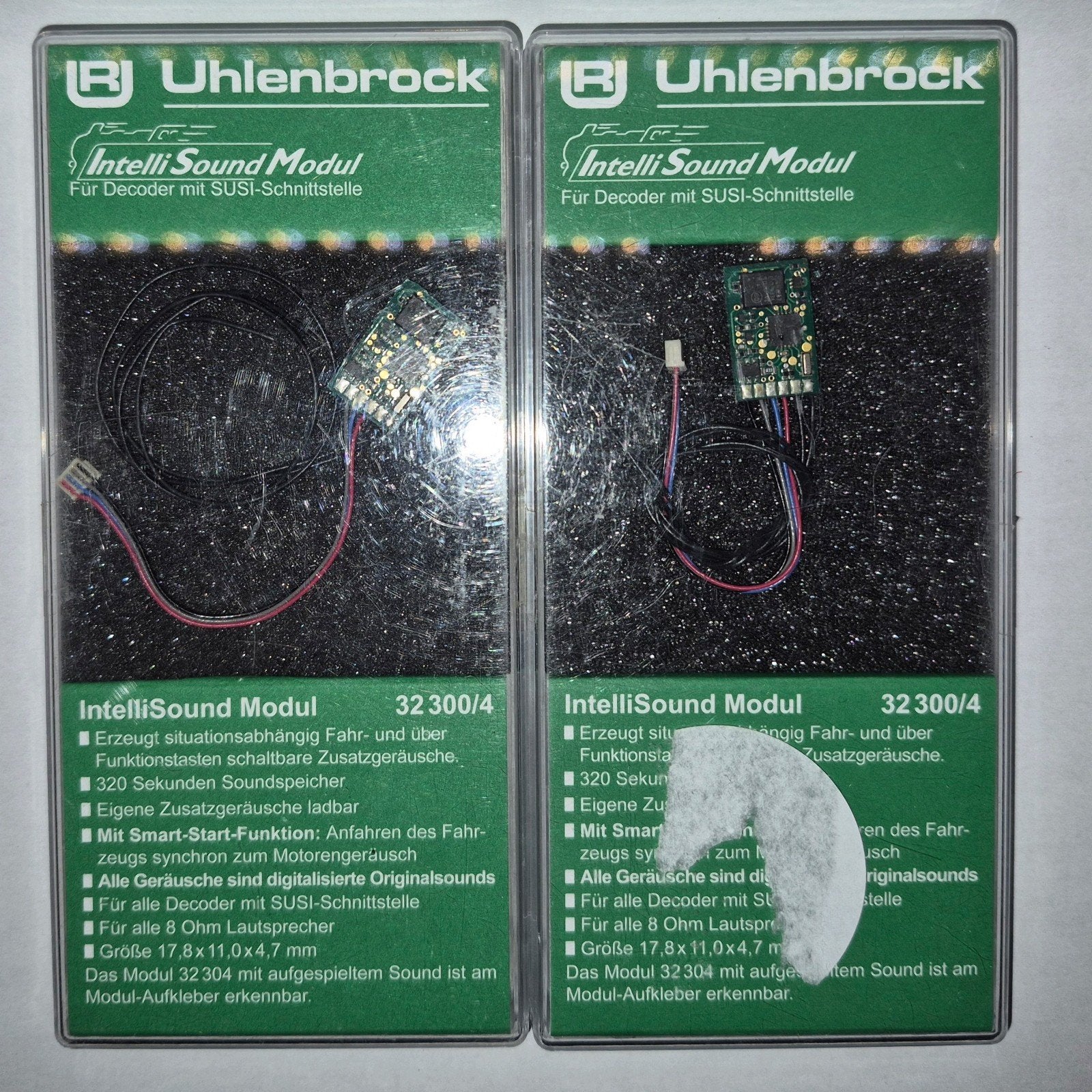 2 x sounddecoder uhlenbrock nieuw
32300/4, Ophalen of Verzenden, Nieuw, Gelijkstroom, Overige merken