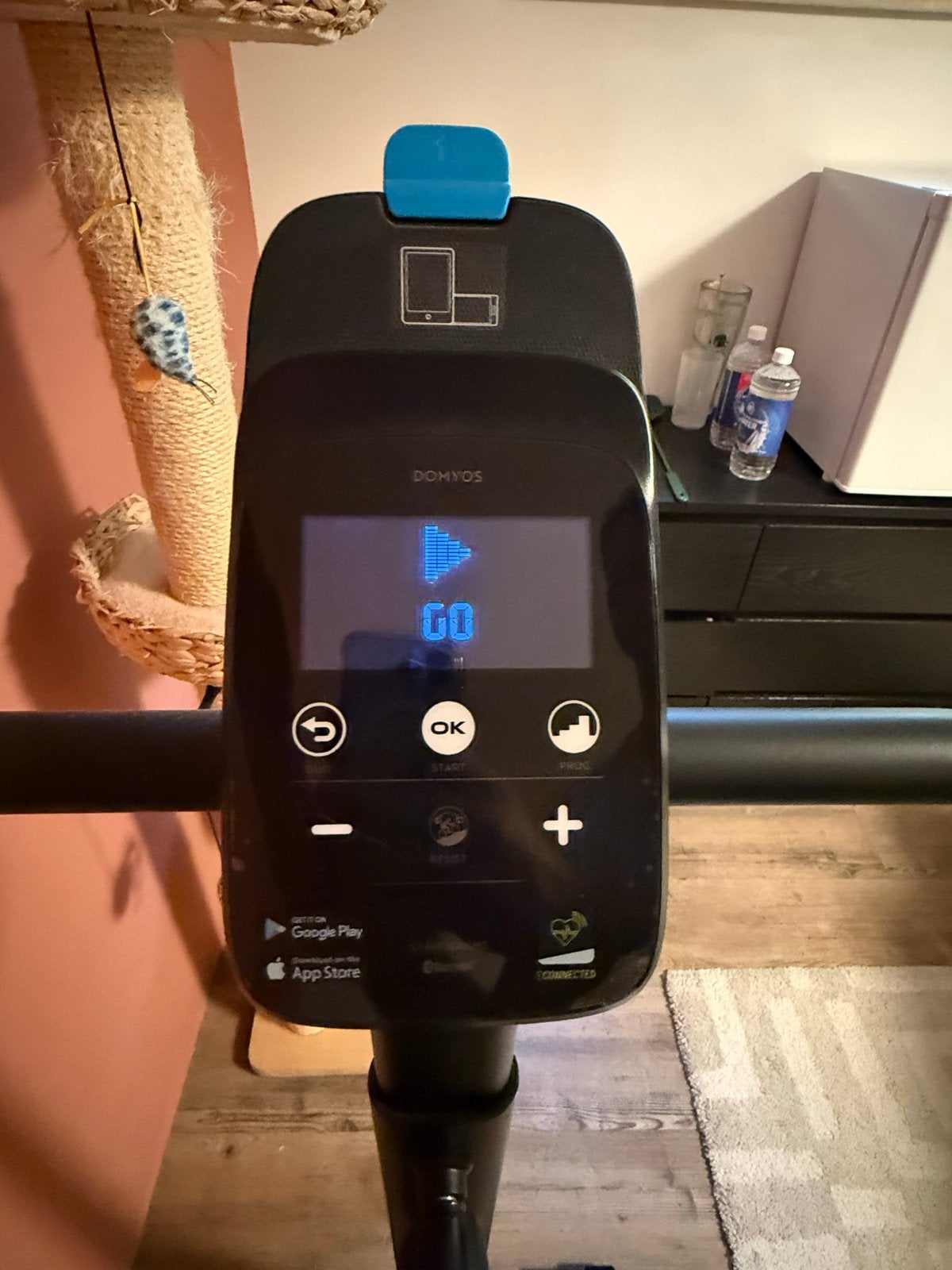 Decathlon Hometrainer Indoor Fiets  z.g.a.n., Ophalen, Zo goed als nieuw, Benen, Hometrainer